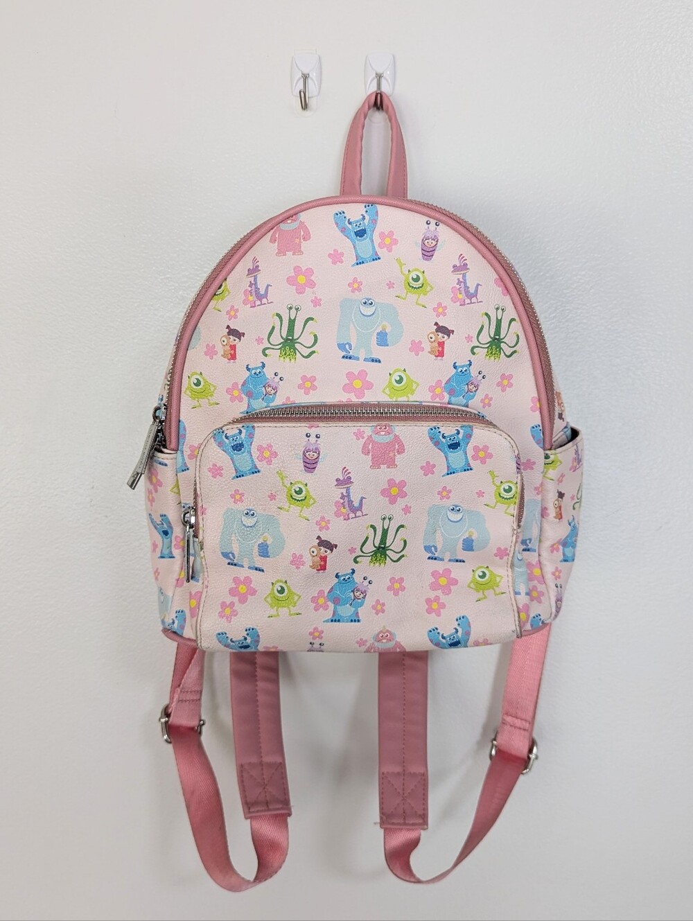Danielle Nicole for Disney - Pixar Monsters Inc Floral Mini Backpack